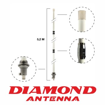 Diamond X-510 Dual Band Sabit Anten
